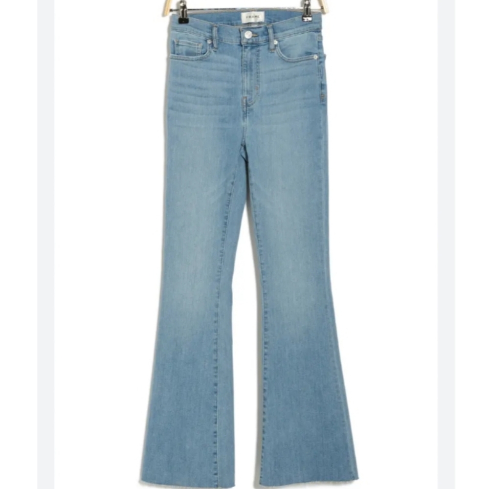 Frame Le Easy High Waist Flare Jeans